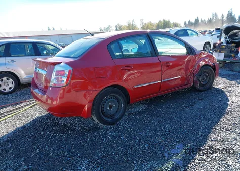 2012 Nissan Sentra 2.0 S from USA, damaged, VIN 3N1AB6AP6CL779587